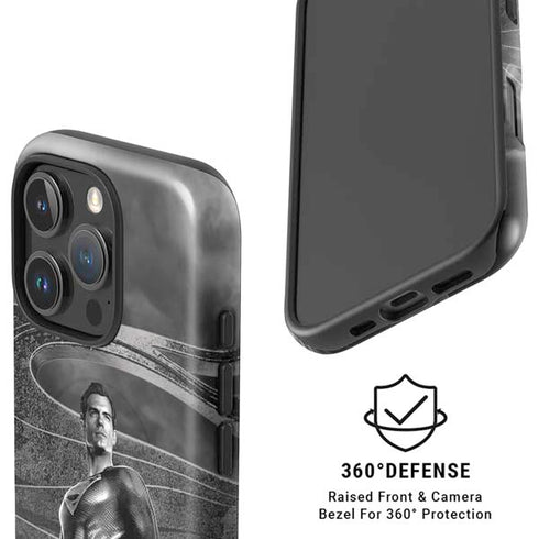 The Justice League (2017) Superman Poster iPhone 16 Pro Magsafe Impact Case